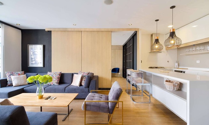 Corazon de Jesus Apartment | ONE BEDROOM HUGE BALCONY IN ENERGY ROOF POOL