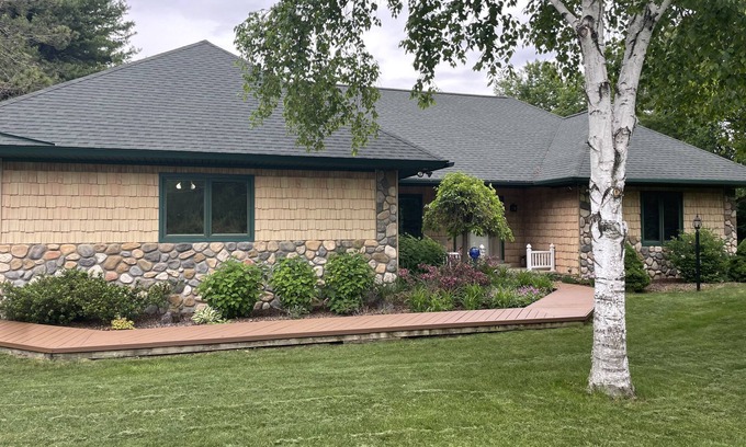 East Jordan House | One Oak Vacation Rental - Lake Charlevoix Area