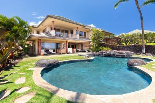 Waikoloa House | ONE OCEAN OHANA Expansive Views Exclusive Oceanfront Grotto pool plus private pool spa