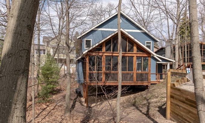 Macatawa House | One-of-a-kind Cottage Perched in the Macatawa Hills w/Private Beach Access!
