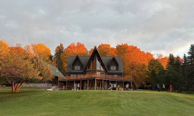 Skanee Cabin | One of a kind family retreat on Huron Bay. Hot tub & sauna available year round.