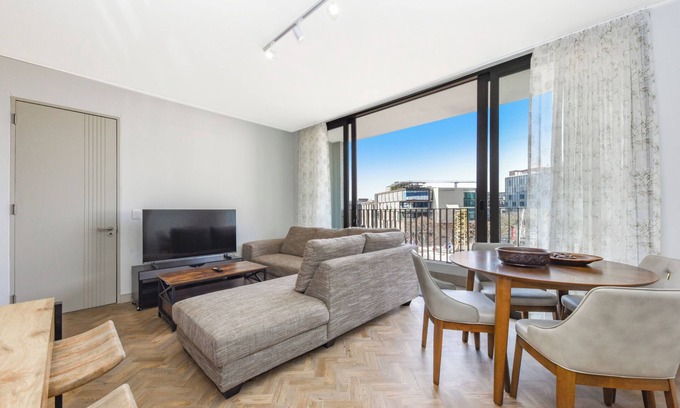 Greater Johannesburg Metropolitan Area Apartment | One Rosebank Designer 2BR with Expansive Balcony