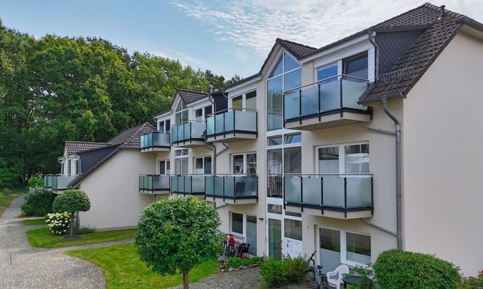 Monchgut-Granitz Apartment | Only 100 m to the beach, apartment with balcony and own sauna - App. Eldena FeWo 09 -