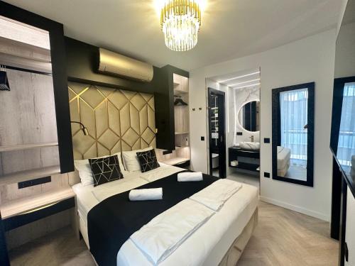 Keszthely Apartment | Onyx 2 hálószobás apartman privát finn szaunával és 2 fürdőszobával