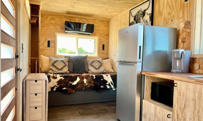 Morgan Mill Cabin | "Open Spaces" Tiny Home in country for short or mid-term stays