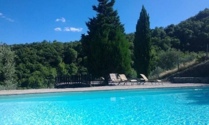 Collebaldo Apartment | Oracle House with pool