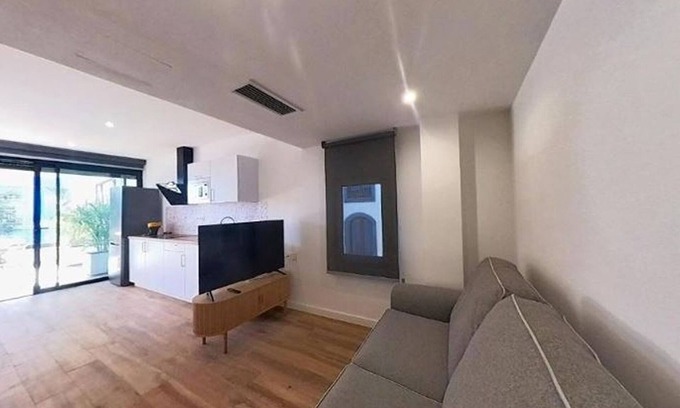 Puerto del Rosario Apartment | Orange Apartment in Puerto Rosario with terrace