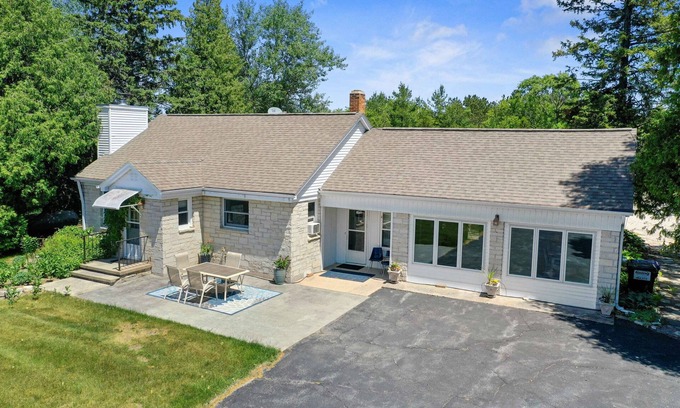 Fish Creek House | Orchard/Winery View, to an amazing market and winery in the heart of Door Count