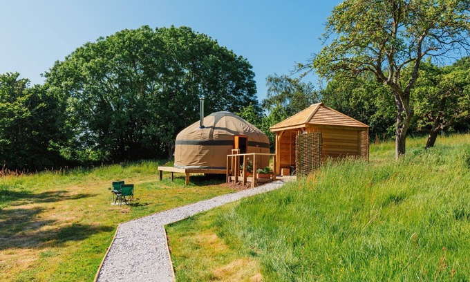 Allerford Apartment | Orchard Yurt, Allerford