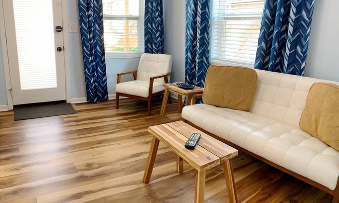 Capri Isle Cottage | Order up relaxation ACROSS The STREET FROM The BEACH :)