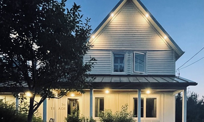 Saint-Brigitte-de-Laval Cottage | Orēe | Peaceful Nature Escape | Entire Home with Terrace & Views