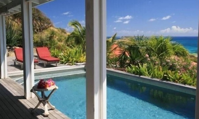 Cul de Sac Villa | Orient Bay, stunning Ocean View, big Pool, full A/C, allows 'Au Natural'