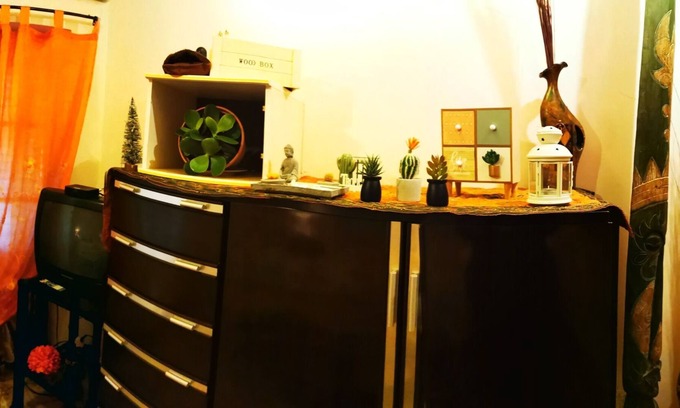 Raiano Bed & Breakfast | oriental room 2 double beds with private bathroom