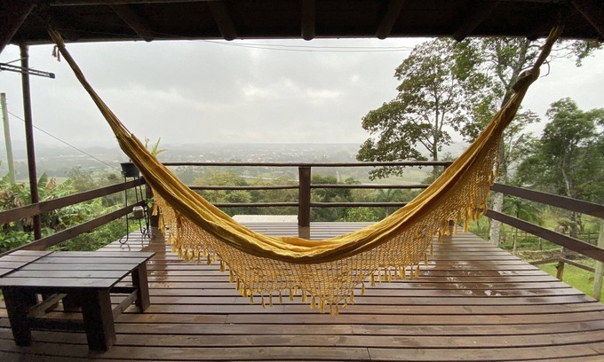 Praia Grande Cabin | Orquidea Eco.lodging Chalet Sunrise view