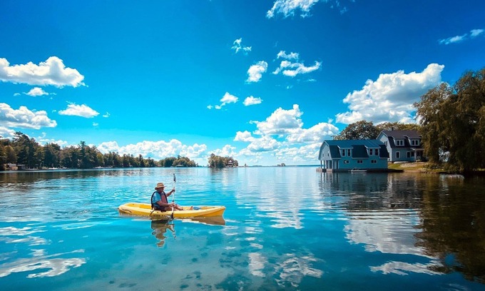 Brier Hill Cabin | Osprey Lodge - The Lodges at Oak Point, 1000 Islands - Right on the River!