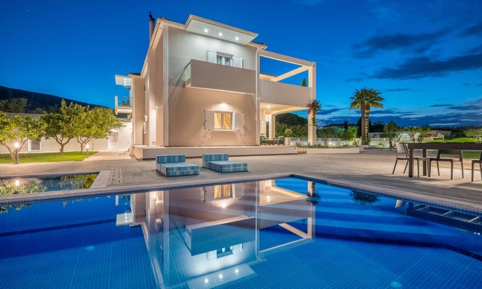 Pantokratoras Villa | Ostria Luxury Villa with Private Pool