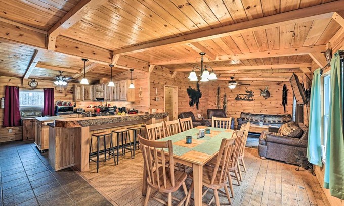 Otego House | Otego Home with Hot Tub Near All Star Village!