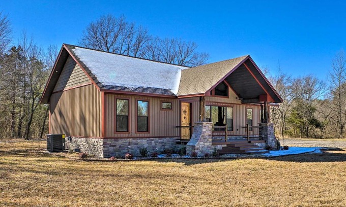 Whitesboro House | Ouachita Mtn Home Near ATV and Hiking Trails!