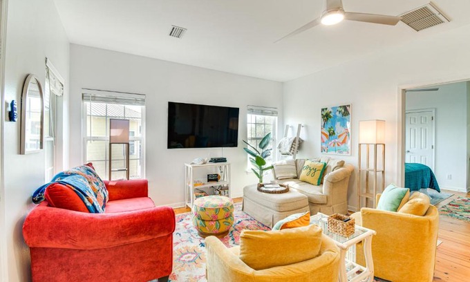 Fort Morgan House | Our Happy Place Zero-Entry Pool and Tennis Access