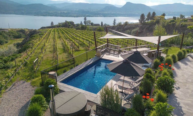 Okanagan-Similkameen House | Our Little Wine Farm - a luxurious vineyard estate with pool and lake views.