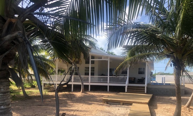 Farmer's Hill House | Our Ocean Pearl Beach House on Exuma, Ready For You!