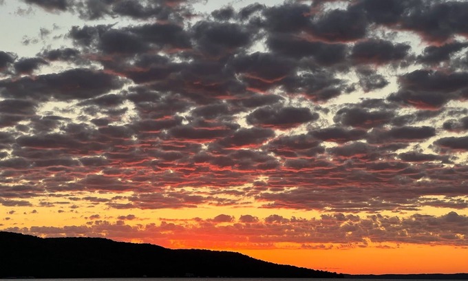 Frankfort Cottage | Our Outlet- Crystal Lake access on Outlet Bay/private street