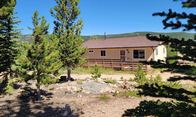 Crystal Lake Cabin | Our Property offers a relaxing getaway with a hot tub and massage chair!