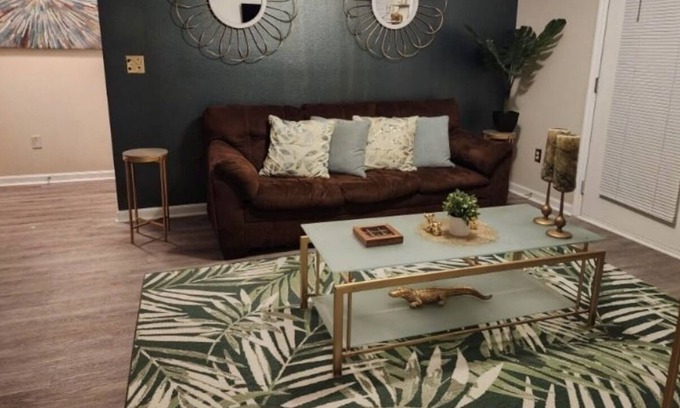 Fairburn Apartment | Our Royal Retreat is peacefully nestled with pool, car wash, 15 min 2 airport