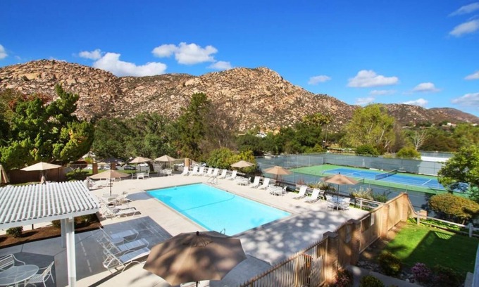 San Diego Country Estates Hotel | Outdoor Getaway! Two Classy Units, Kitchenette, Game Room, Free Parking