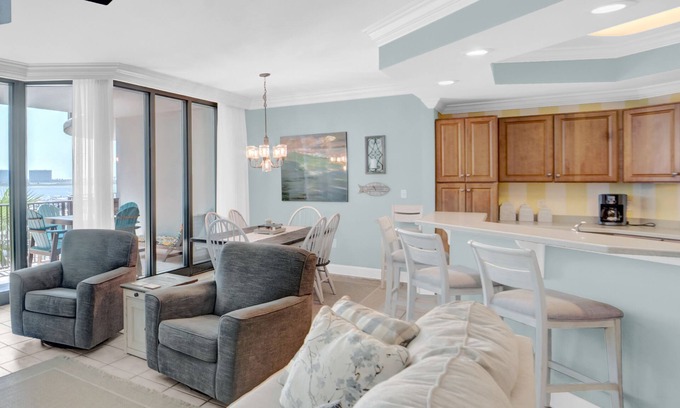 Orange Beach Condo | Outdoor & Indoor Pool! | Waterfront
