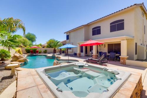 Canyon Trails House | Outdoor Living Space Sunny Retreat in Goodyear!