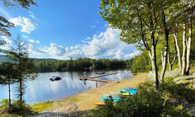 Windsor House | Outdoor Playground on Lake and Close to Skiing