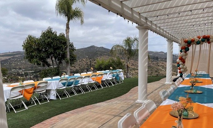 Winter Gardens House | Outdoor wedding rentl at Luxurious Property with Stunning City /Mountain Views