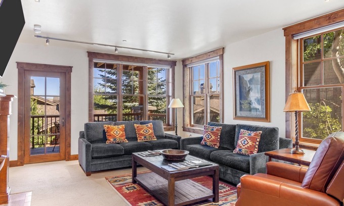 Jackson Condo | Outpost: Grand View 5020A - Fireplace, Elevator, AC!