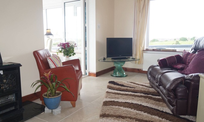 Galway Apartment | Outstanding panoramic views of Galway Bay in the heart of a historic Site.