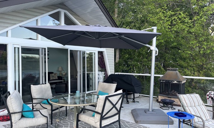 Georgian Bay Cottage | Over water Beach house with pickleball