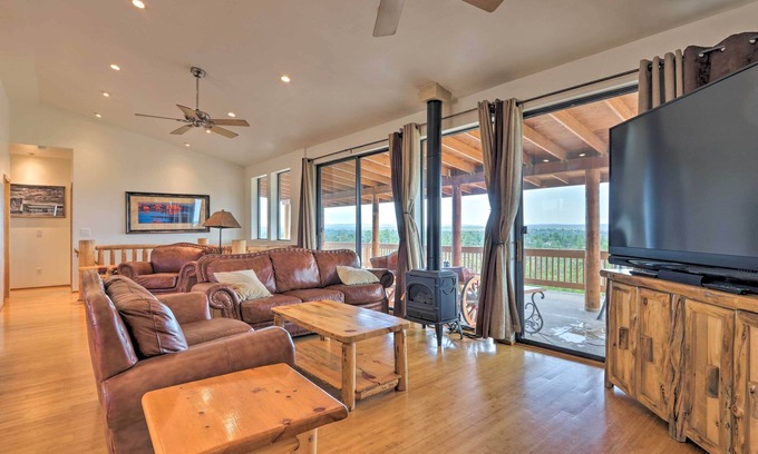 Overgaard Cabin | Overgaard Cabin w/Pool Table & Incredible View