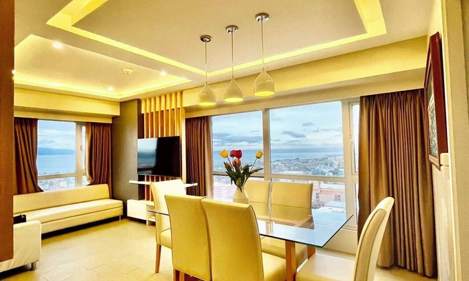 Poblacion District Condo | Overlooking Davao City View Near Roxas Night Market and People's Park
