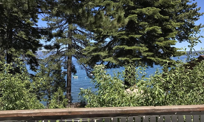 Tahoma Condo | Overlooking the lake, Tahoma, steps from the beach and pier