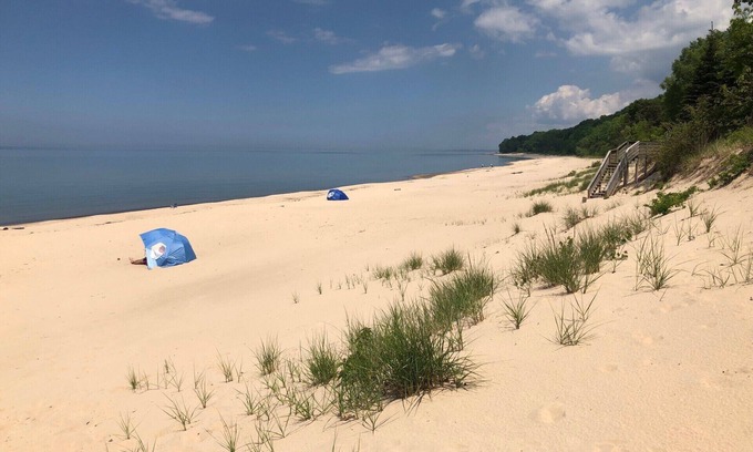 Union Pier House | Owls Nest Beach House - Just Steps From Our Private Beautiful Sandy Beach