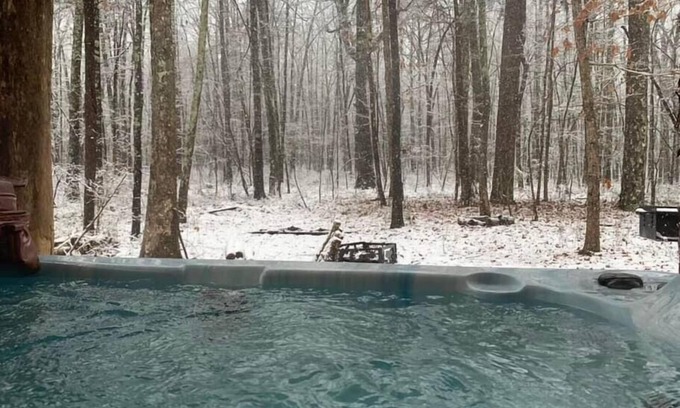 Fort Payne House | Owls Nest! Conveniently located cabin with hot tub!