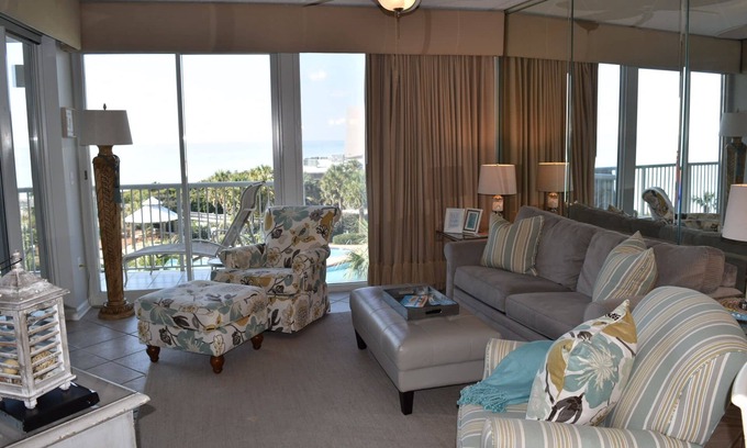 Miramar Beach Condo | Owner Managed Free Daily Beach Service Included-Platinum Gulf-Front Property