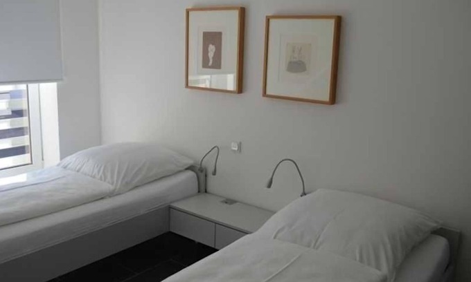 Helgoland Apartment | Owner Suite, 1. OG, balcony seafront - Dünenblick Apartments