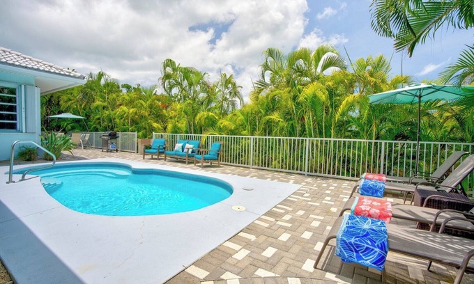Coury House | P27 - Private Beach Access! Pool home with everything you need for an.