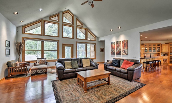 Twin Creek Village House | Pagosa Springs Home w/Patio, Grill & Hot Tub!