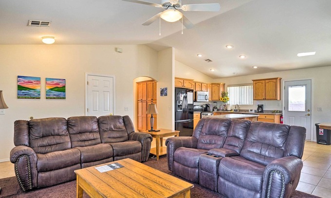 Pahrump House | Pahrump Vacation Rental w/ Mountain Views!