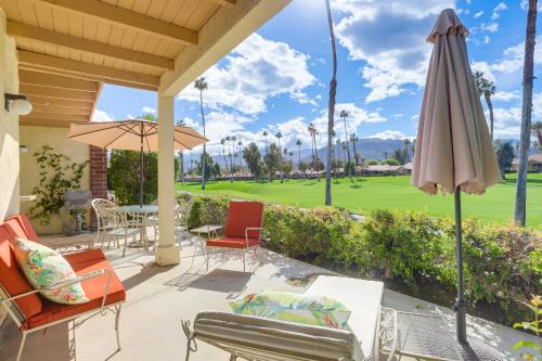 Palm Desert Apartment | Palm Desert Condo with Patio and Golf Course Views
