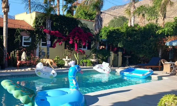 Tahquitz River Estates Apartment | Palm Springs First 420 LGBTA Shiloh Pet-Friendly near downtown