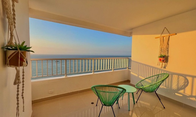 Cartagena District Apartment | PALMETTO 1 2704 - OCEAN VIEW- CARTAGENA,COLOMBIA