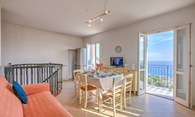 Sanremo Apartment | Palms Villa - Sea View, Sanremo, Italy